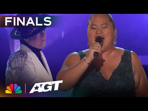 Embedded thumbnail for Diane Warren performs &quot;Only Love Can Hurt Like This&quot; with Lavender Darcangelo | Finale | AGT 2023