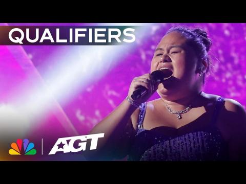 Embedded thumbnail for Lavender Darcangelo sings &quot;I Wanna Know What Love Is&quot; by Foreigner | Qualifiers | AGT 2023